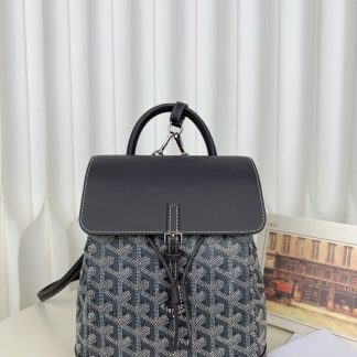 Replica Goyard Alpin Mini Backpack Strap Bag Grey #3413