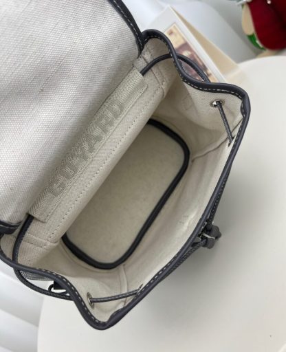  Goyard Alpin Mini Backpack Strap Bag Grey #3413 - Image 18