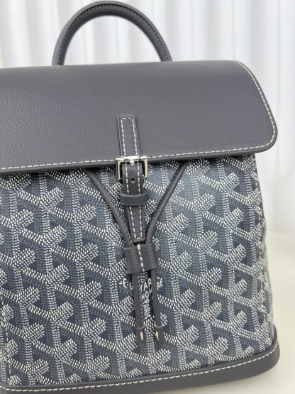  Goyard Alpin Mini Backpack Strap Bag Grey #3413 - Image 7