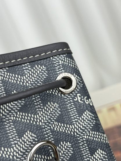  Goyard Alpin Mini Backpack Strap Bag Grey #3413 - Image 9