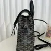  Goyard Alpin Mini Backpack Strap Bag Black #3411 - Image 14