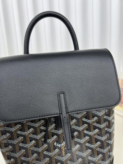  Goyard Alpin Mini Backpack Strap Bag Black #3411 - Image 16