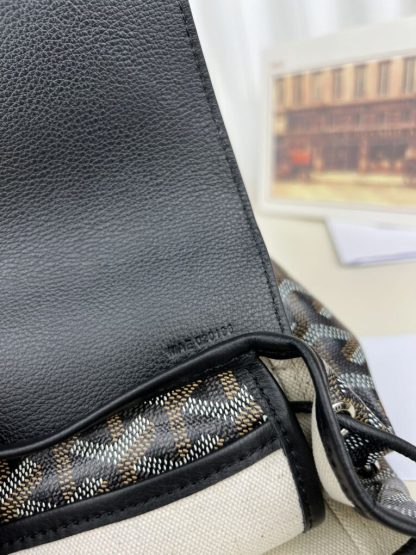  Goyard Alpin Mini Backpack Strap Bag Black #3411 - Image 2