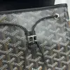 Goyard Alpin Mini Backpack Strap Bag Black #3411 - Image 3