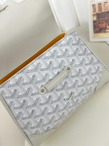  Goyard Saïgon Souple Mini Bag White #3428 - Image 8