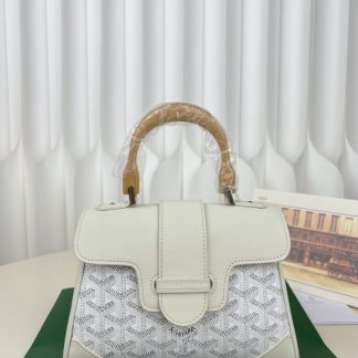 Replica Goyard Saïgon Souple Mini Bag White #3428