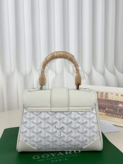  Goyard Saïgon Souple Mini Bag White #3428 - Image 9