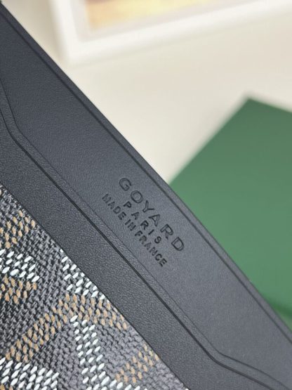  Goyard Saint-Sulpice Card Wallet Card holder Black #3429 - Image 3
