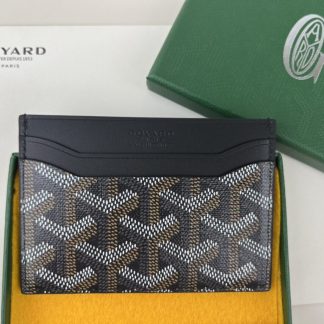 Replica Goyard Saint-Sulpice Card Wallet Card holder Black #3429