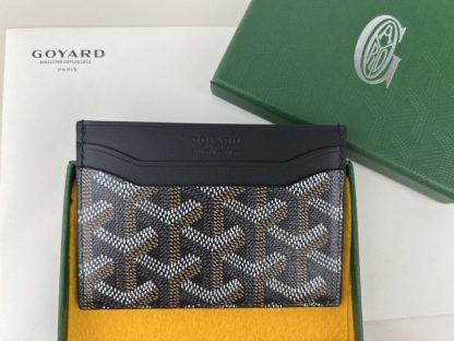 Replica Goyard Saint-Sulpice Card Wallet Card holder Black #3429