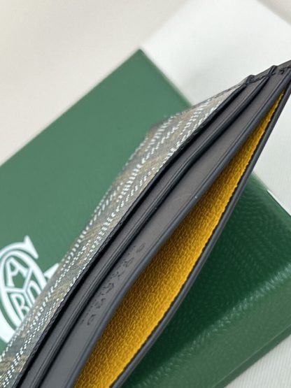  Goyard Saint-Sulpice Card Wallet Card holder Black #3429 - Image 7