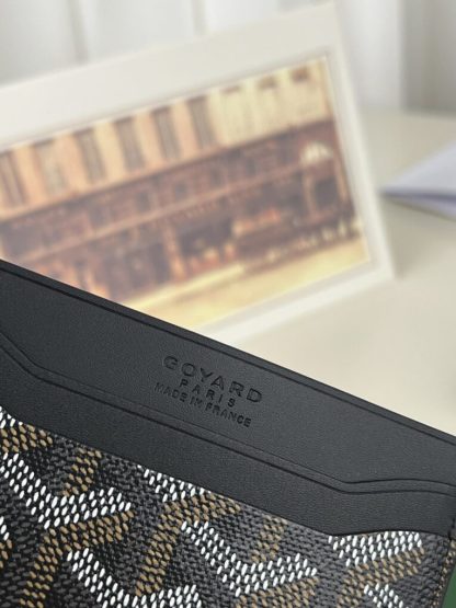  Goyard Saint-Sulpice Card Wallet Card holder Black #3429 - Image 9