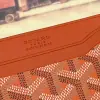  Goyard Saint-Sulpice Card Wallet Card holder Orange #3436 - Image 4