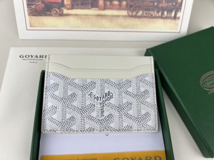 Replica Goyard Saint-Sulpice Card Wallet Card holder White #3433