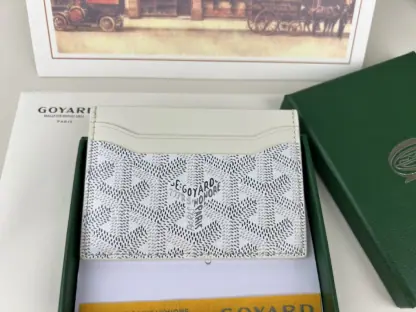 Replica Goyard Saint-Sulpice Card Wallet Card holder White #3433