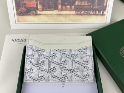  Goyard Saint-Sulpice Card Wallet Card holder White #3433 - Image 5