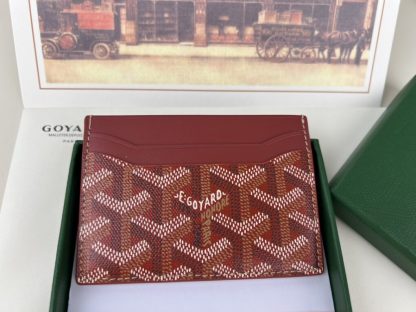 Replica Goyard Saint-Sulpice Card Wallet Card holder Burgundy #3434
