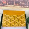  Goyard Saint-Sulpice Card Wallet Card holder Yellow #3435 - Image 2