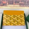 Replica Goyard Saint-Sulpice Card Wallet Card holder Yellow #3435