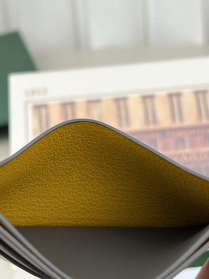 Goyard Saint-Sulpice Card Wallet Card holder Grey #3431 - Image 3