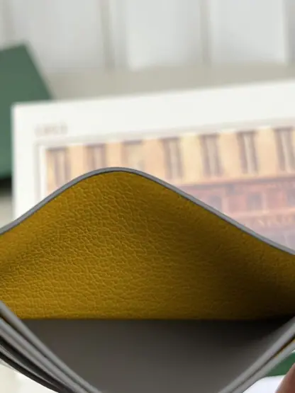  Goyard Saint-Sulpice Card Wallet Card holder Grey #3431 - Image 3