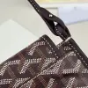  Goyard Plumet Pocket Wallet Strap Bag Burgundy #3405 - Image 2