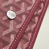  Goyard Plumet Pocket Wallet Strap Bag Red #3406 - Image 7
