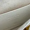  Goyard Plumet Pocket Wallet Strap Bag White #3407 - Image 2