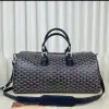  Goyard Boston 45 bag Travel Bags Navy Blue #3364 - Image 17