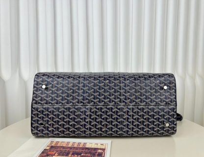  Goyard Boston 45 bag Travel Bags Navy Blue #3364 - Image 18