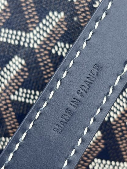  Goyard Boston 45 bag Travel Bags Navy Blue #3364 - Image 6
