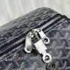  Goyard Boston 45 bag Travel Bags Navy Blue #3364 - Image 10