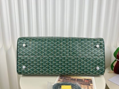  Goyard Boston 45 bag Travel Bags Green #3366 - Image 13