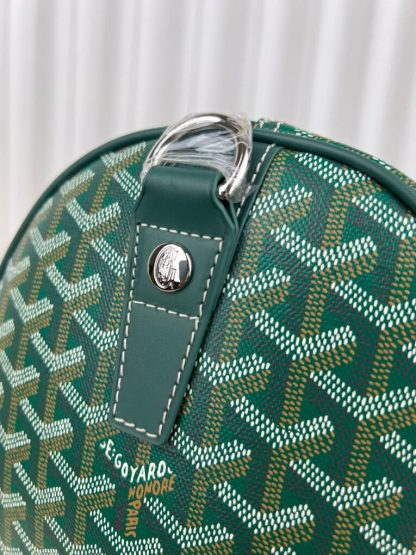  Goyard Boston 45 bag Travel Bags Green #3366 - Image 9