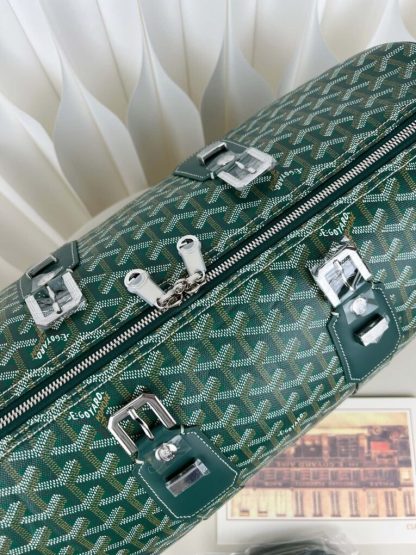  Goyard Boston 45 bag Travel Bags Green #3366 - Image 10