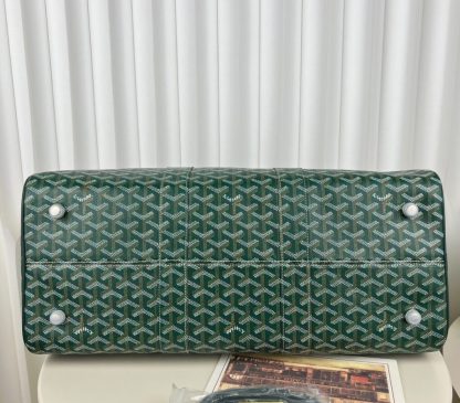  Goyard Boston 45 bag Travel Bags Green #3366 - Image 3