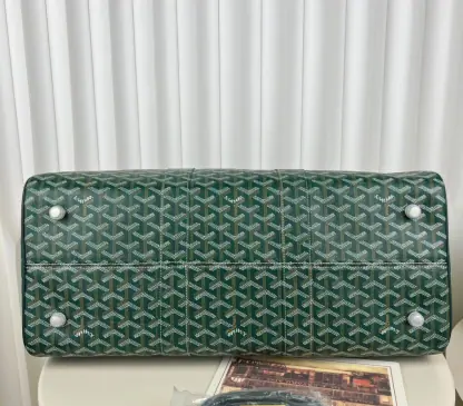  Goyard Boston 45 bag Travel Bags Green #3366 - Image 3