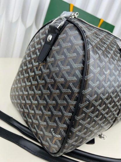  Goyard Boston 45 bag Travel Bags Black #3365 - Image 13