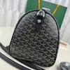  Goyard Boston 45 bag Travel Bags Black #3365 - Image 8