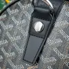  Goyard Boston 45 bag Travel Bags Black #3365 - Image 4
