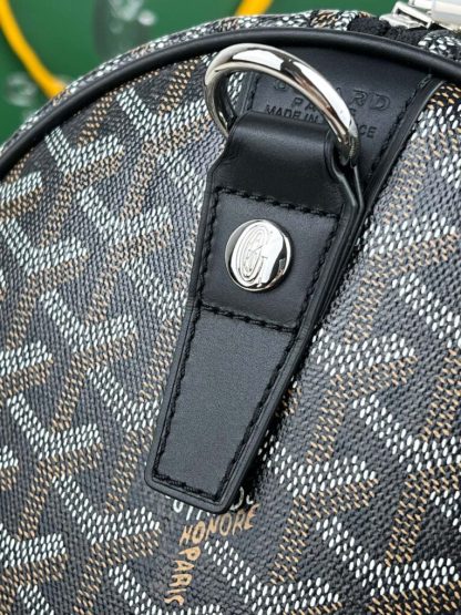  Goyard Boston 45 bag Travel Bags Black #3365 - Image 4