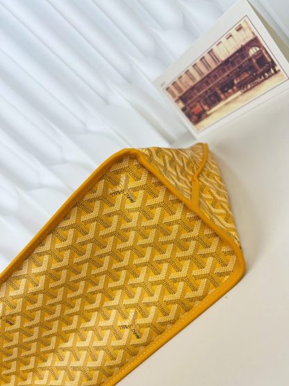  Goyard Anjou GM Bag Yellow Tote #3373 - Image 10