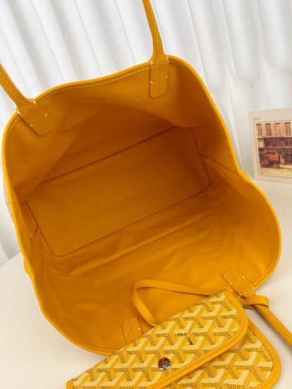  Goyard Anjou GM Bag Yellow Tote #3373 - Image 15