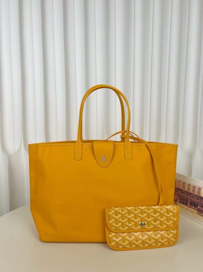 Replica Goyard Anjou GM Bag Yellow Tote #3373