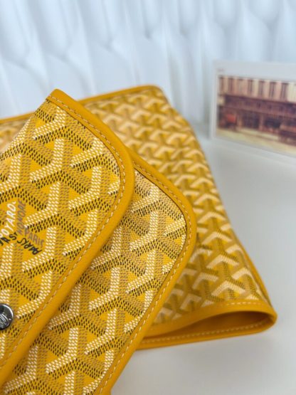  Goyard Anjou GM Bag Yellow Tote #3373 - Image 8