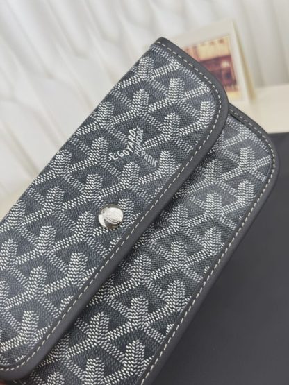  Goyard Anjou GM Bag Grey Tote #3370 - Image 3