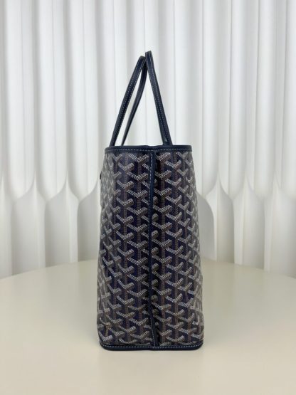  Goyard Anjou GM Bag Navy Blue Tote #3371 - Image 11