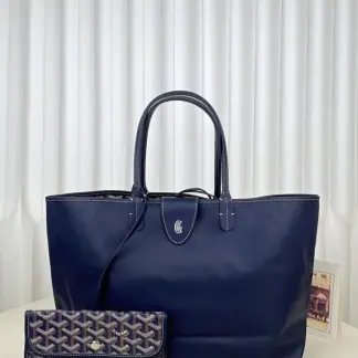 Replica Goyard Anjou GM Bag Navy Blue Tote #3371