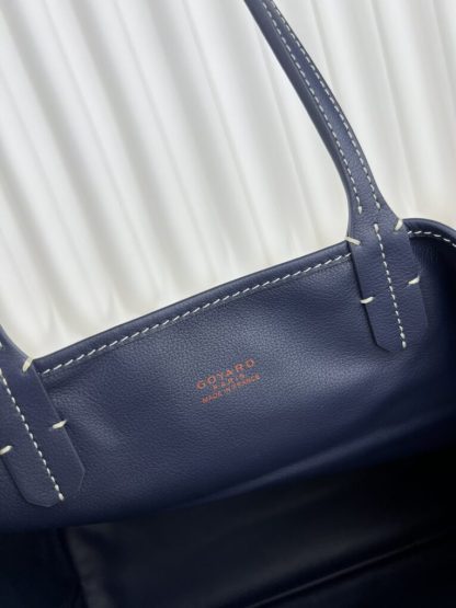  Goyard Anjou GM Bag Navy Blue Tote #3371 - Image 6