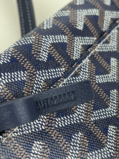  Goyard Anjou GM Bag Navy Blue Tote #3371 - Image 3